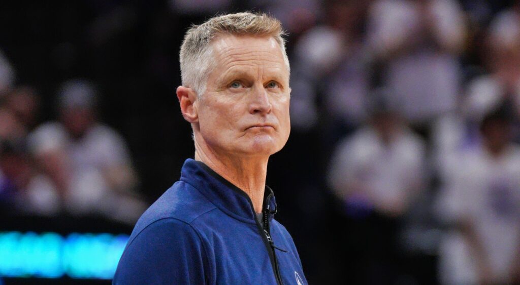 Golden State Warriors head coach Steve Kerr