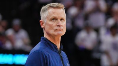 Golden State Warriors head coach Steve Kerr