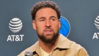 Klay Thompson shared how he spent his day off before the Warriors game