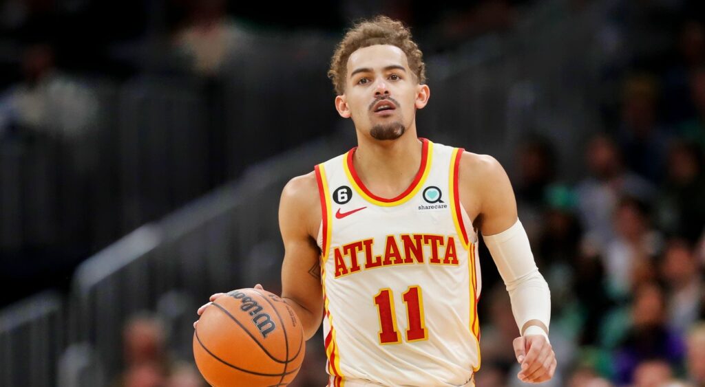 Trae Young of the Atlanta Hawks