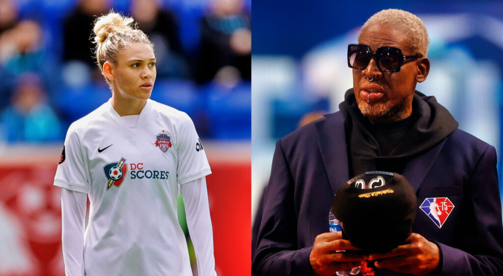 Soccer Star Trinity Rodman Isn't Buying Her Dad Dennis Rodman's 