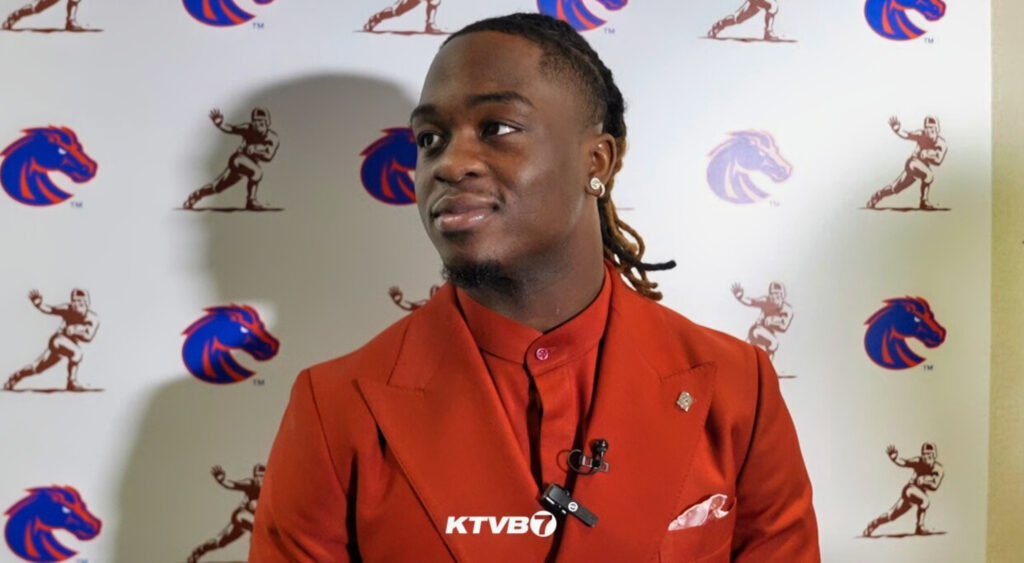 VIDEO: Boise State RB Ashton Jeanty Takes Shot At Colorado WR Travis Hunter After Losing Out On Heisman In Extremely Close Vote