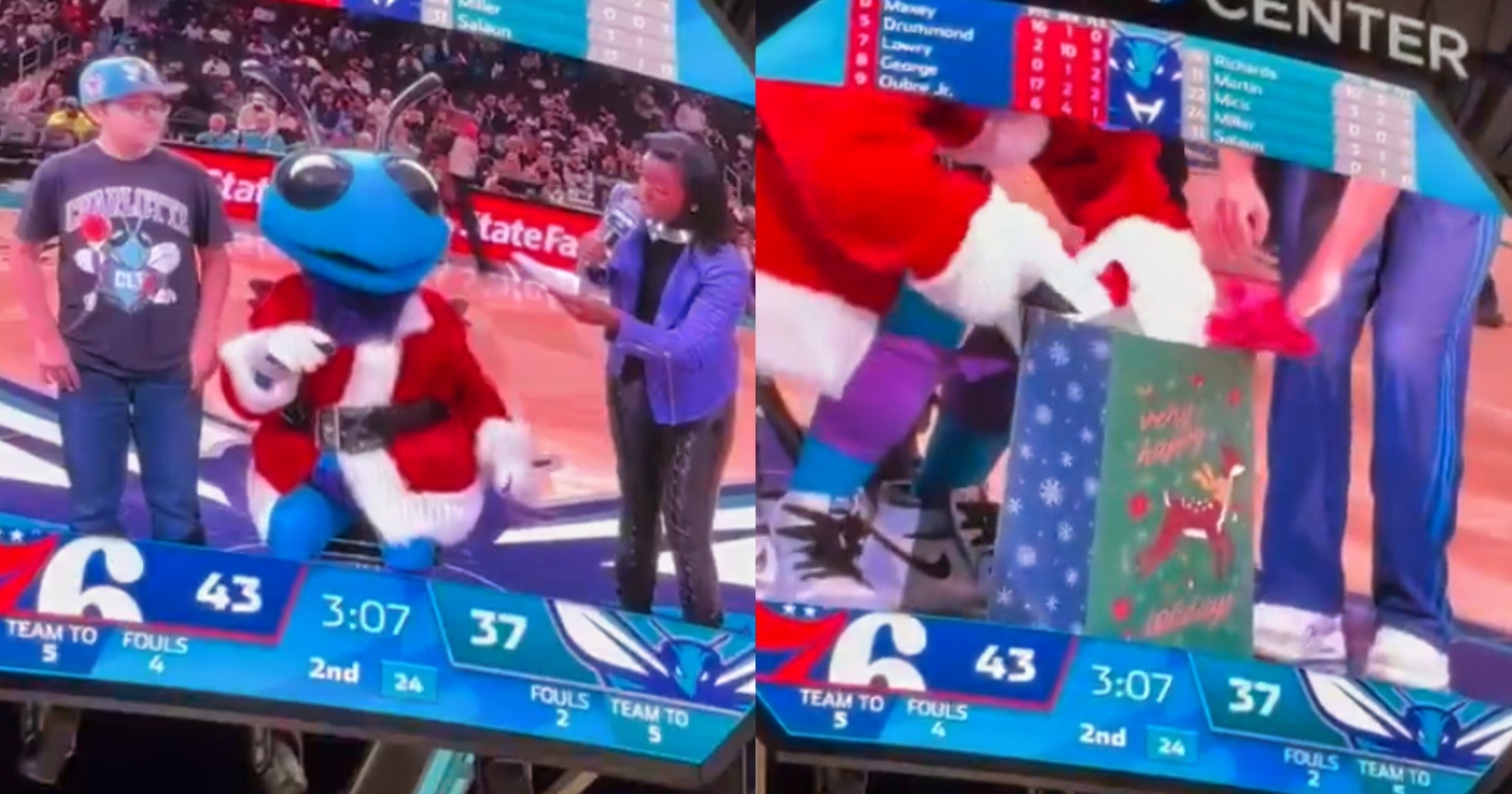 VIDEO: The Entire Internet Is Destroying The 'Cheap' Charlotte Hornets For Crushing A Kid's Christmas Dreams With Cruel PR Stunt