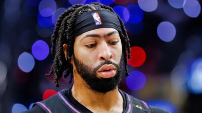 Anthony Davis addresses possibility of playing with his son in the NBA