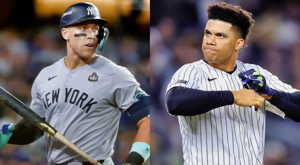 Yankees Fans Praise Aaron Judge For Leaving Out Soto In His 2024 Throwback Snaps