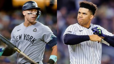 Yankees Fans Praise Aaron Judge For Leaving Out Soto In His 2024 Throwback Snaps