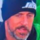 Aaron Rodgers in Jets beanie