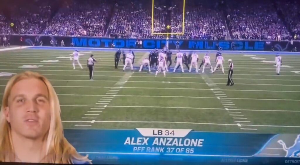 Alex Anzalone SNF player intro