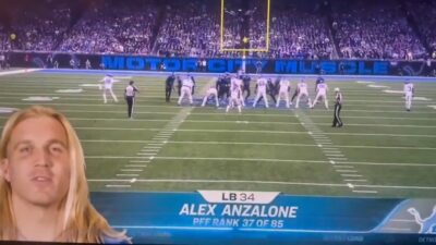 Alex Anzalone SNF player intro