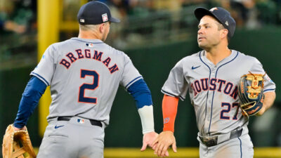 Alex Bregman and Jose Altuve