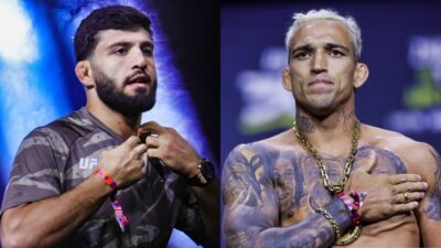 Arman Tsarukyan sends a bold warning to Charles Oliveira as the lightweight division's competition continues to intensify