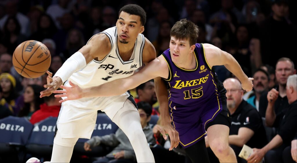 Los Angeles Lakers vs. San Antonio Spurs game broadcasting guide