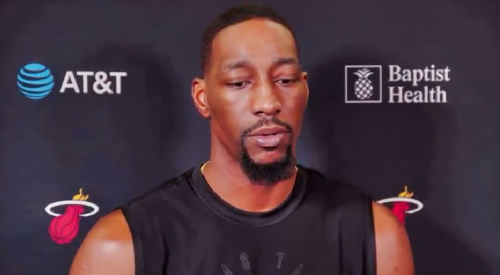 Bam Adebayo discussed the intense situation involving the Miami Heat and Jimmy Butler