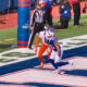 Photo from end zone during Broncos-Bills game for article on Josh Allen