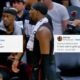 Jimmy Butler's odd reaction sparked fans reactions