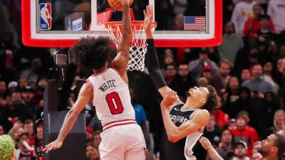 Social media erupts with calls for the NBA to make dunks worth three points after Coby White's poster slam on Victor Wembanyama