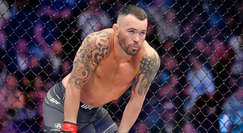 Colby Covington teases a move to 185 lbs, suggesting a potential fight with a former UFC middleweight, calling it 'an entertaining fight