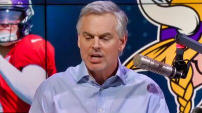 Colin Cowherd speaking on his show