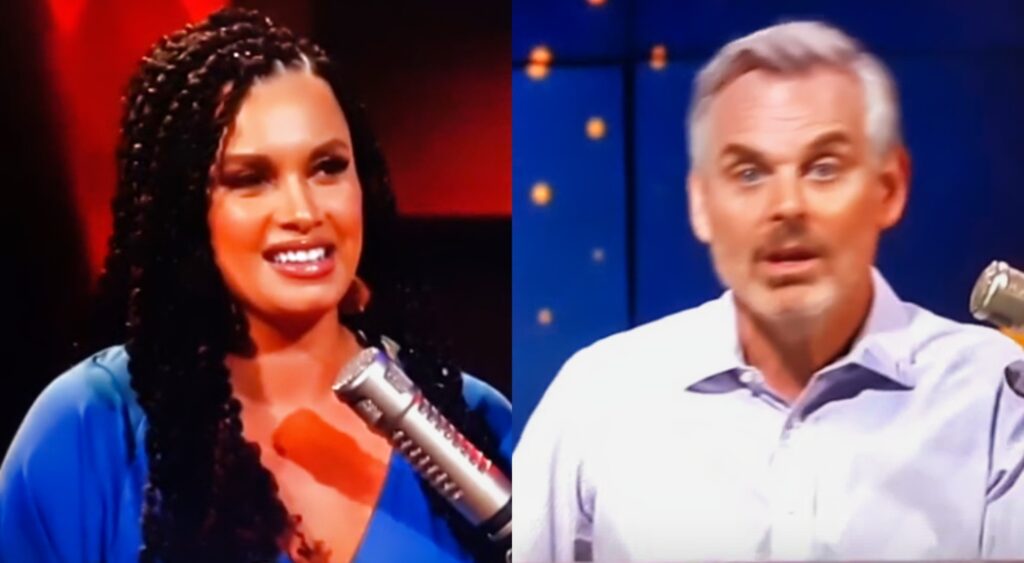 Colin Cowherd and Joy Taylor on The Herd