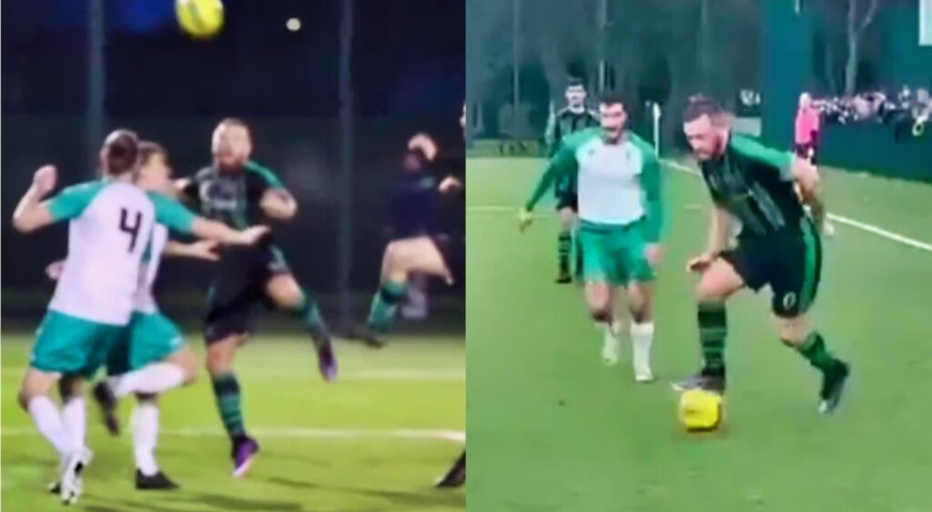 Conor McGregor Shows MMA Skills In Soccer game