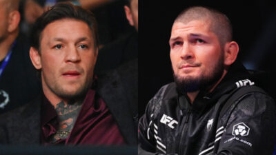 Khabib Nurmagomedov mocks Conor McGregor