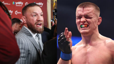 Conor McGregor and Paul Hughes