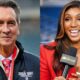 Photos of Cris Collinsworth and Maria Taylor smiling