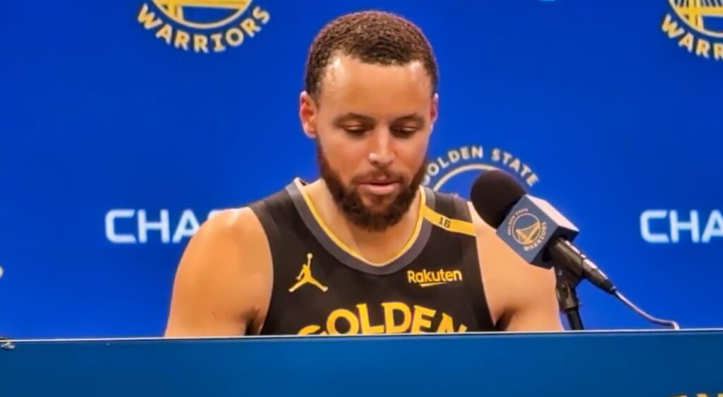 Stephen Curry spoke candidly about his team's recent struggles