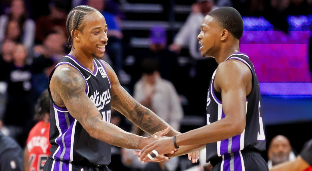 DeMar DeRozan and De’Aaron Fox