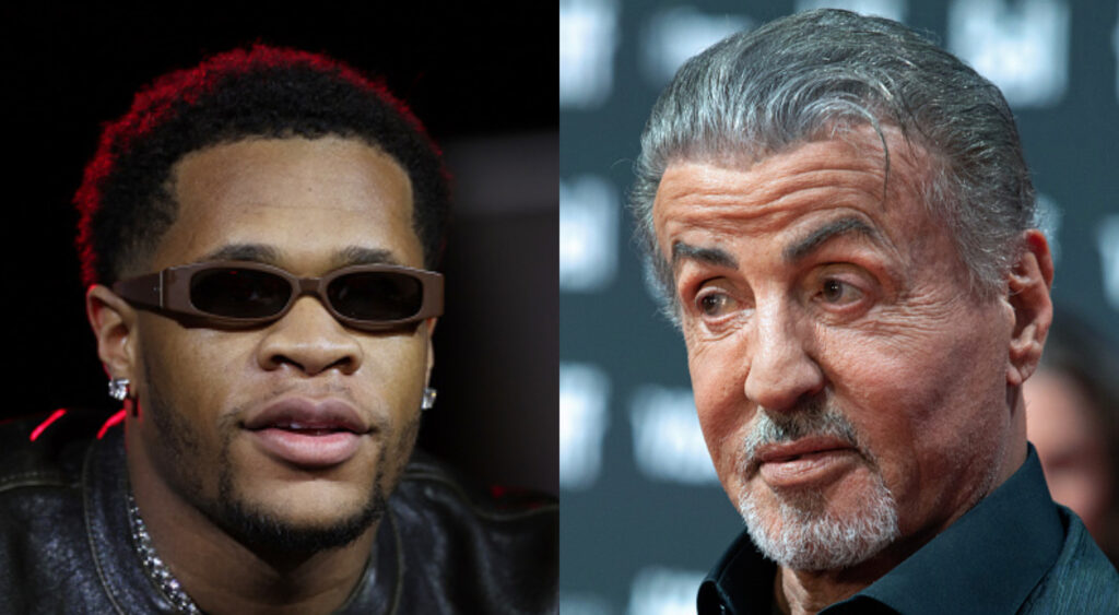 Devin Haney slams Sylvester Stallone