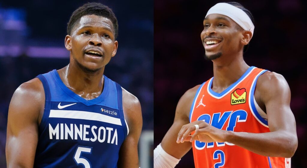 Anthony Edwards claims Shai Gilgeous-Alexander should win MVP of this season