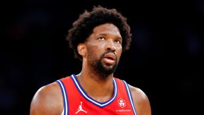 Joel Embiid is out for Wednesday's game