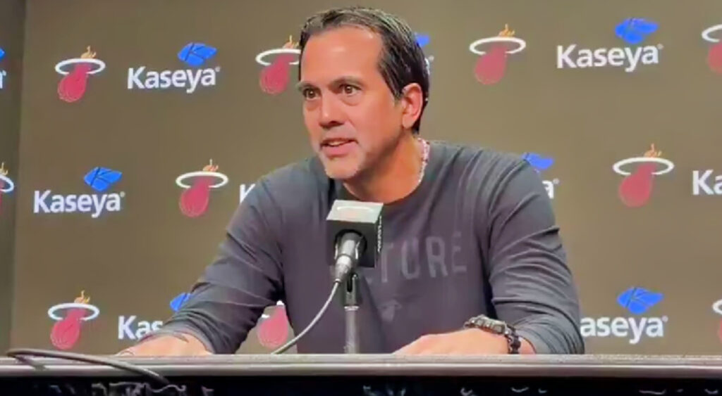 VIDEO: Erik Spoelstra Goes Off On All The "Distractions" Around Jimmy Butler And Miami Heat