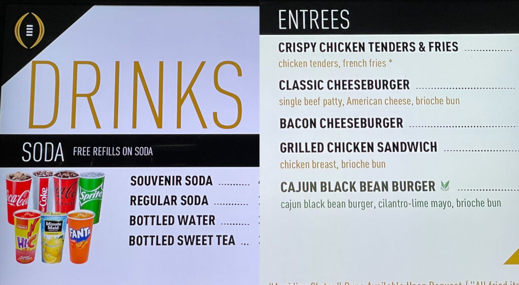 Fans Are Losing Their Minds Over Crazy Concession Prices For CFP National Championship Game Between Notre Dame-Ohio State At Mercedes-Benz Stadium
