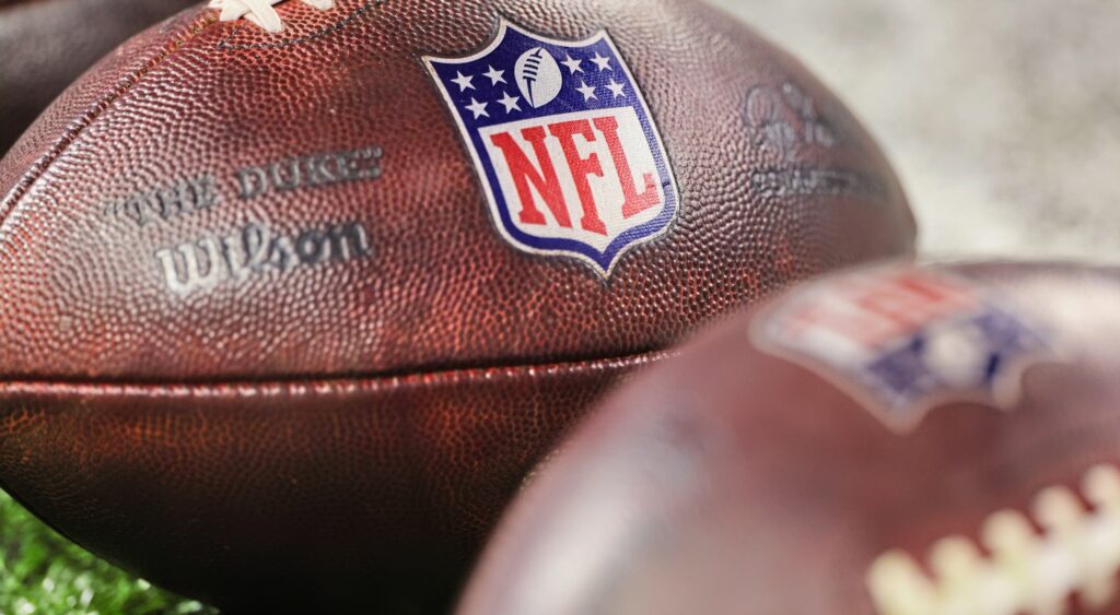 Photo of NFL footballs for article on Jabrill Peppers