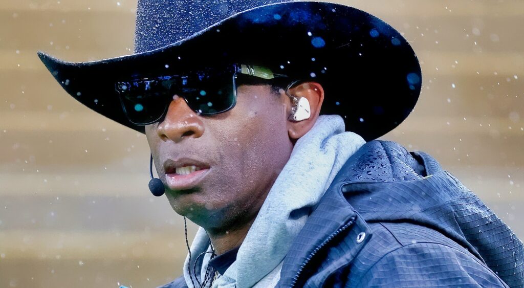 Deion Sanders in cowboy hat