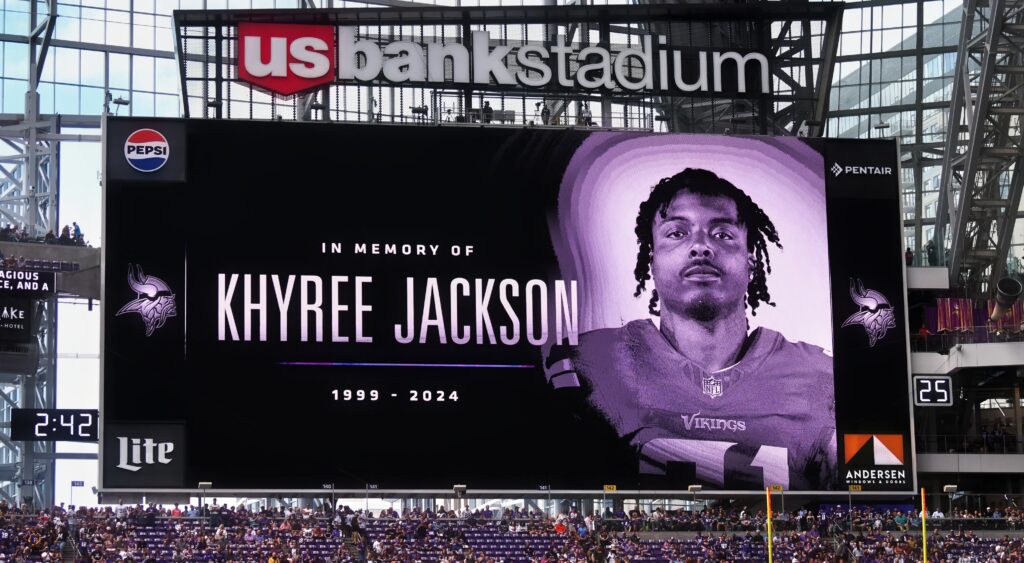 Khyree Jackson on board with date of birth and death