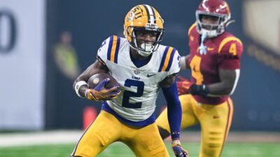 Kyren Lacy in LSU uniform