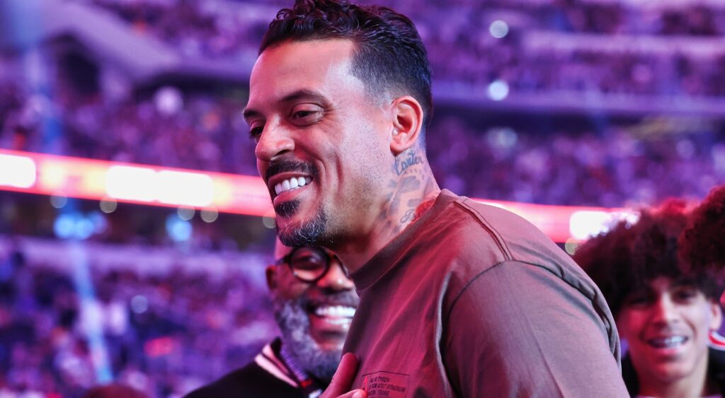 Matt Barnes smiling