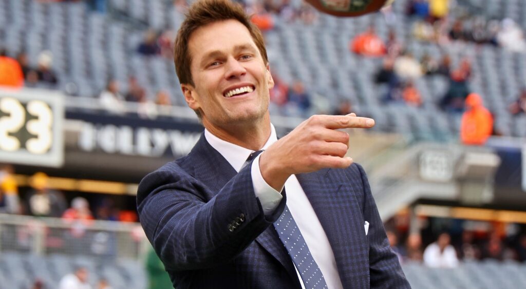 Tom Brady smiling