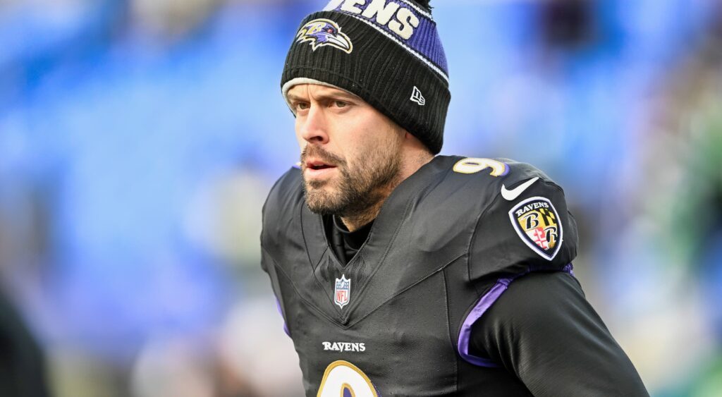 Justin Tucker in uniform