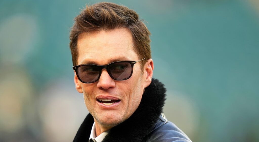 Tom Brady  in sunglasses