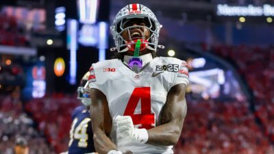 Jeremiah Smith in Ohio State uniform