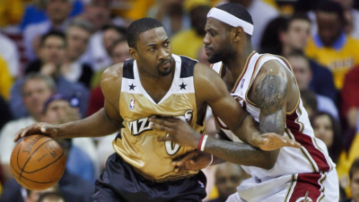 Gilbert Arenas and LeBron James