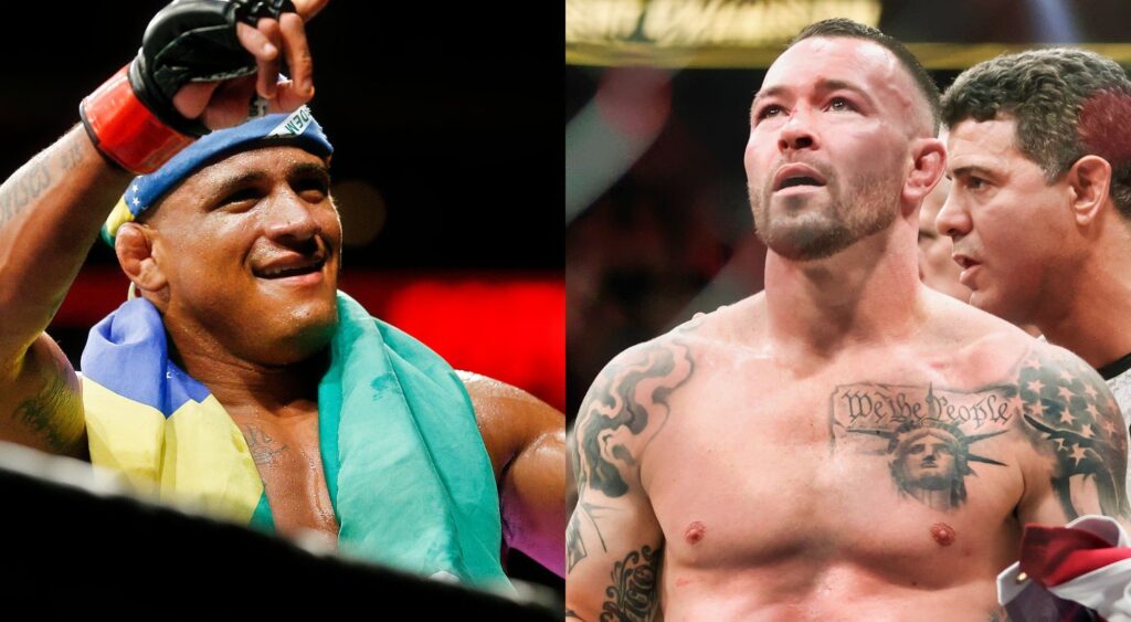 Fans troll Colby Covington as Gilbert Burns shares a hilarious story of their concert meetup, dubbing him 'Coward Covington