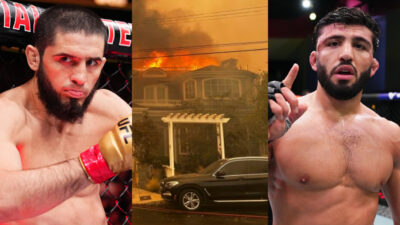 UFC 311: Islam Makhachev vs: Arman Tsarukyan In Danger Amidst Of LA Wildfire