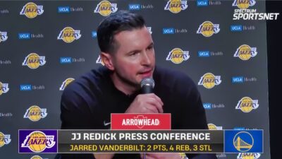 JJ Redick Clears The Air Around His Previous Comments On Lakers Not Having Much 'Margin For Error'