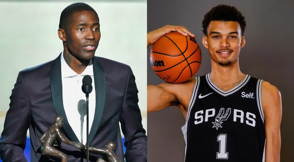 Jamal Crawford shares his honest thoughts on training Spurs' Victor Wembanyama in the offseason, offering a glimpse into their work together