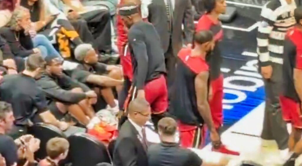 Jimmy Butler is probably leaving the court for the last time in Heat jersey