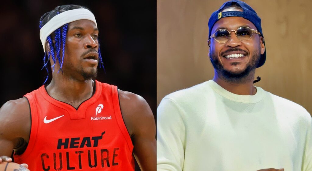 Carmelo Anthony warns Jimmy Butler